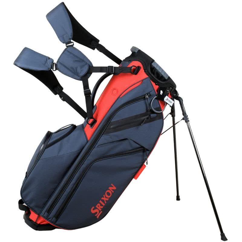 Srixon Premium Stand Bag - Slate/Red | Elevate Your Game