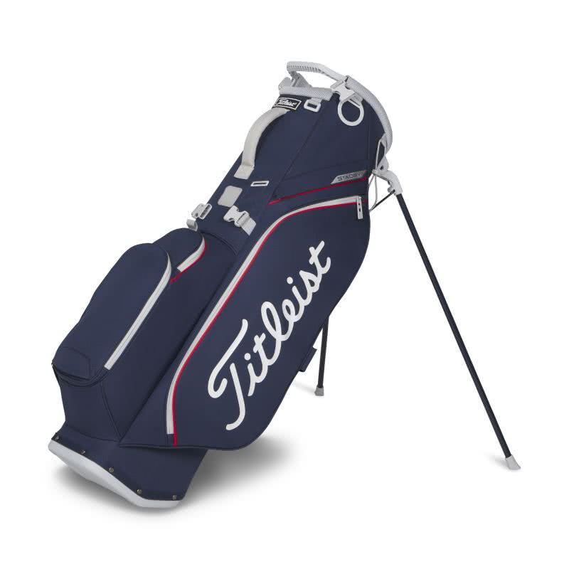 Titleist Players 4 StaDry Stand Bag - Navy/Red/White | NordicaGolf
