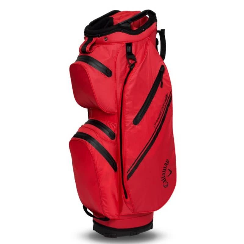 Callaway キャディバッグ レッド ブラック Callaway キャロウェイ キャディバッグ ブラック/レッド フード