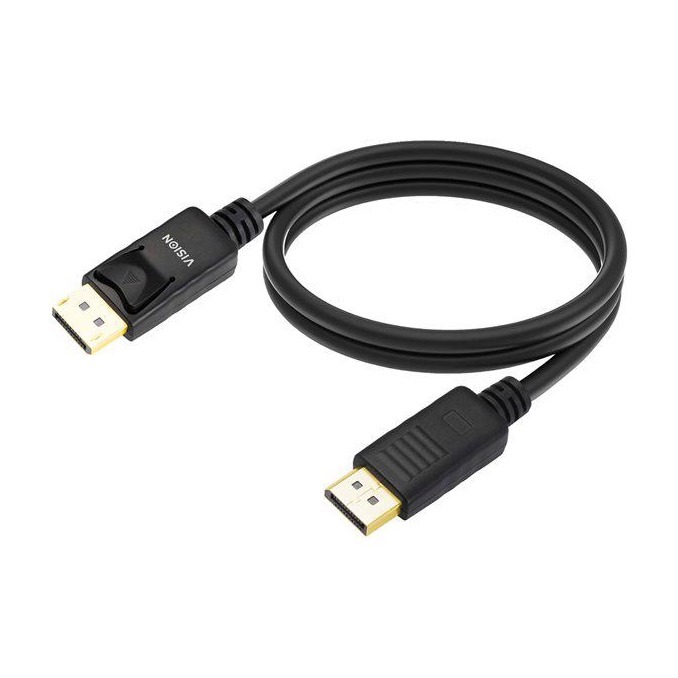 Vision DisplayPort 1.4 Cable 2 m â 8K 60 Hz, Black