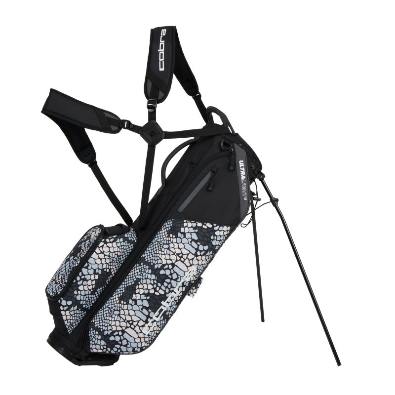 Cobra Ultralight 2 Stand Bag - Black/Snake Camo