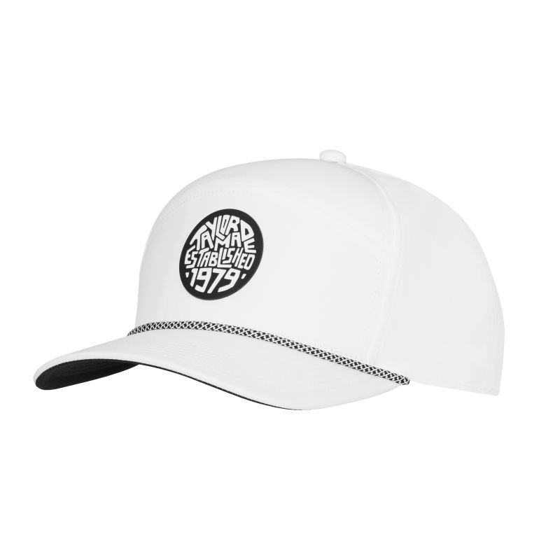 TaylorMade LS Horizon Rope Hat - White
