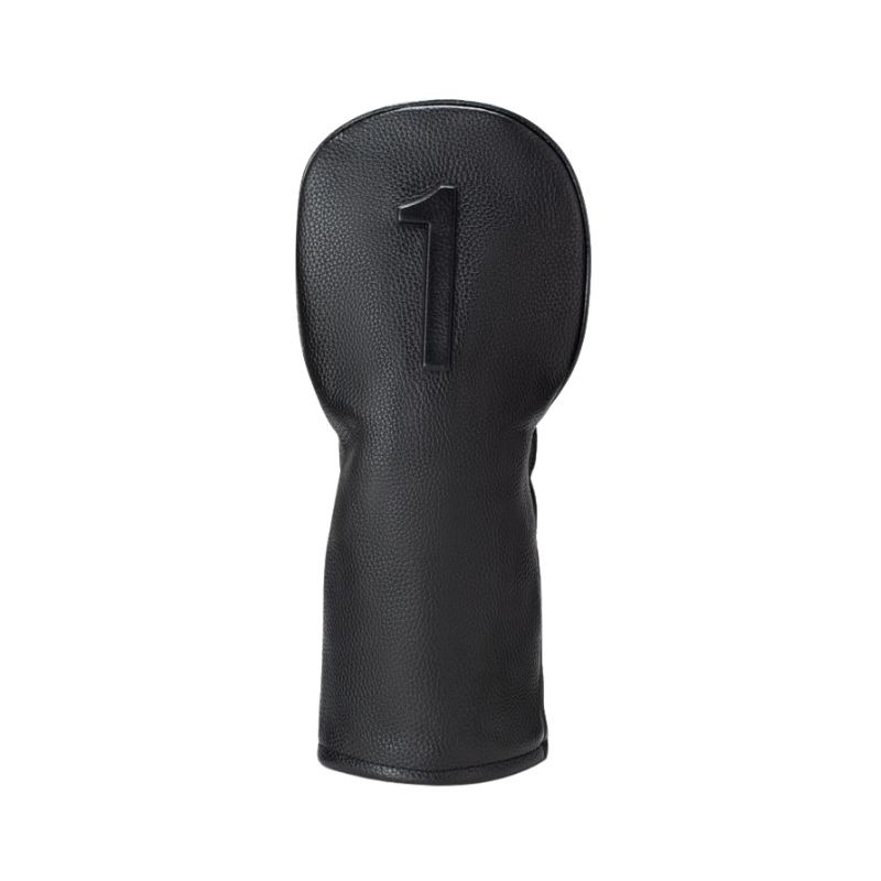 Vessel Lux EmbossÃ Headcover Black - Driver
