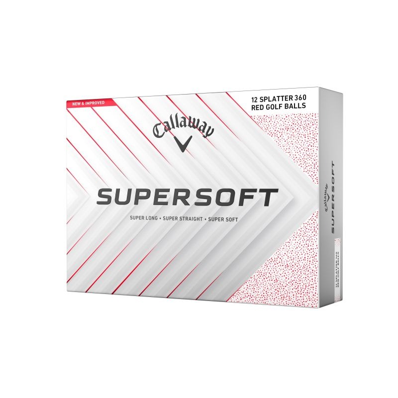 Callaway Supersoft 25 - Red Splatter