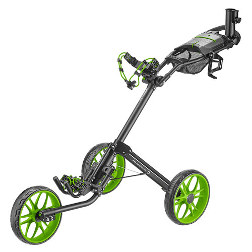 Caddytek 15.3 V2 Green - 3 Wheel Golf Trolley
