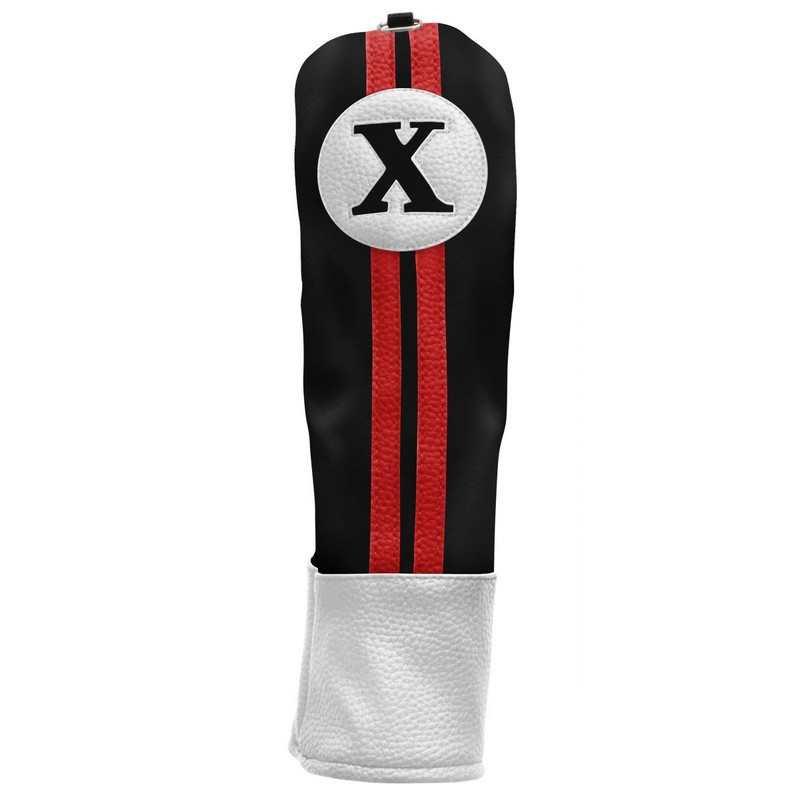 Sahara Retro Fairway Wood Headcover #5 Black/Red/White