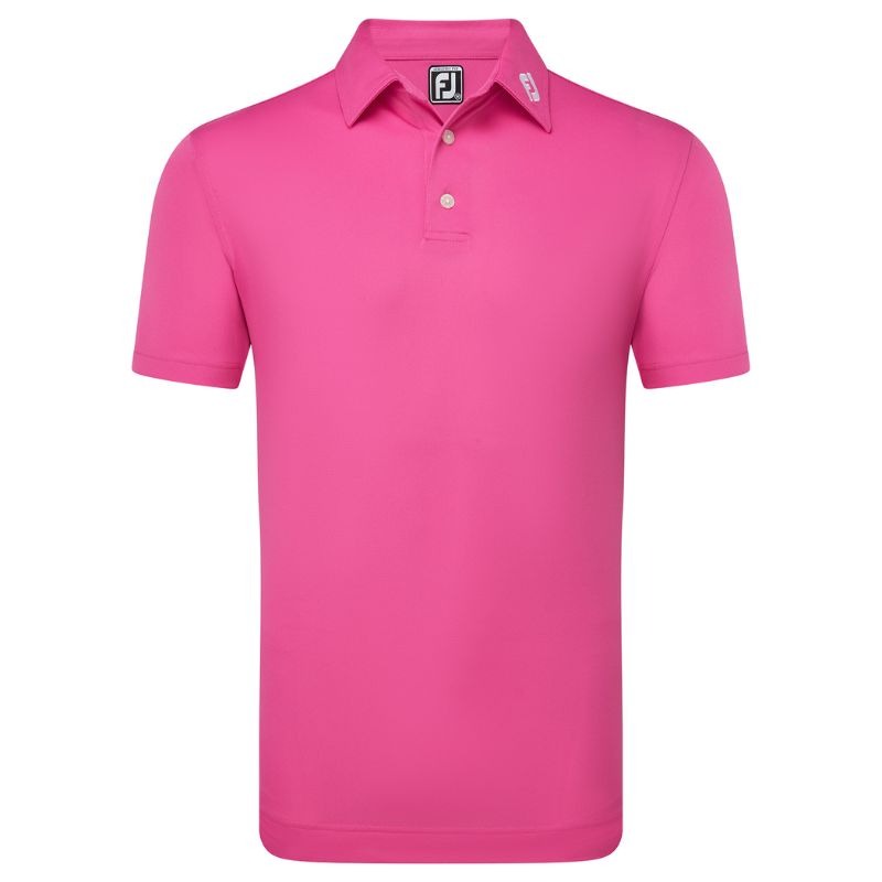 FootJoy Stretch Pique Solid - Hot Pink