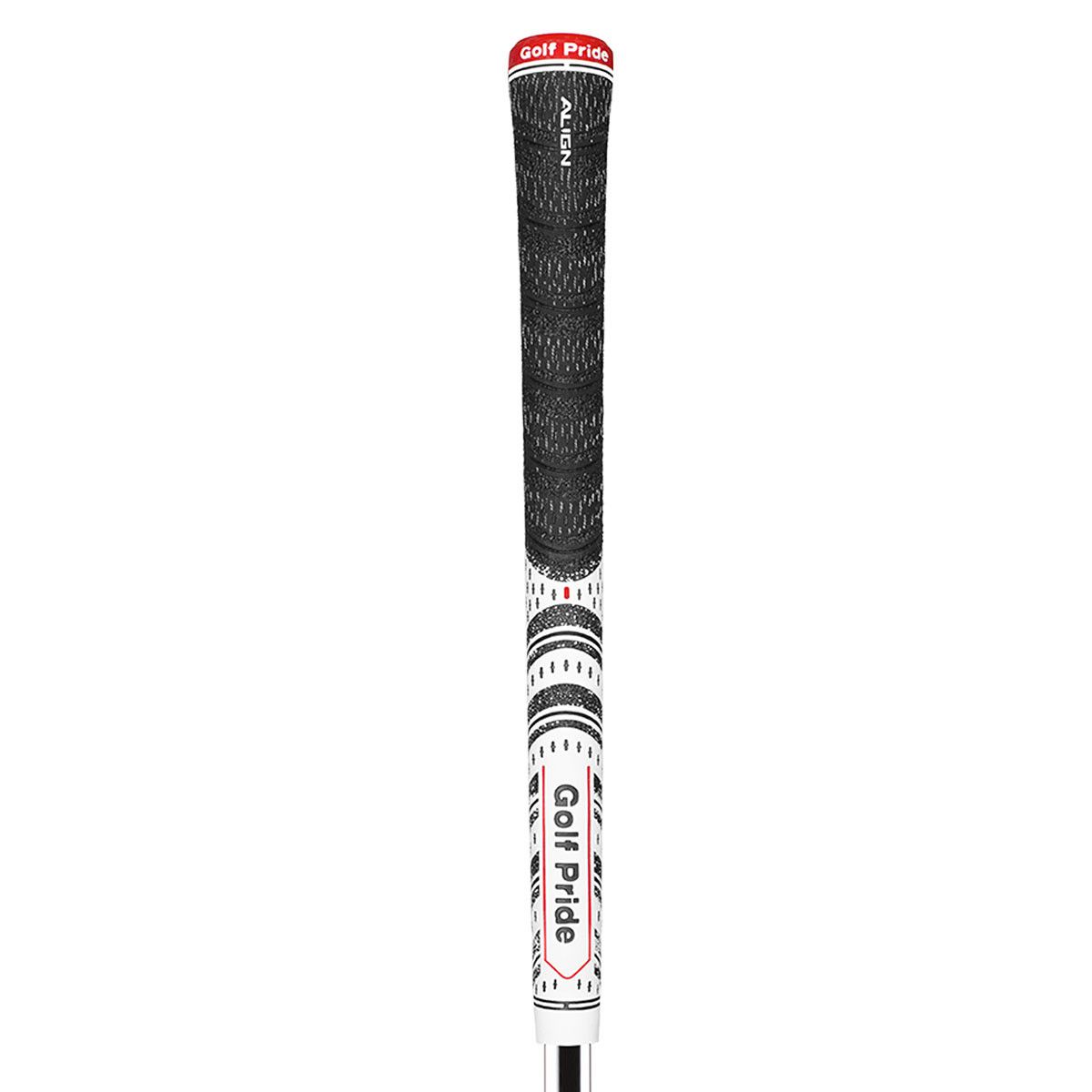 Golf Pride New Decade MultiCompound ALIGN White Ribbed Golf Grips