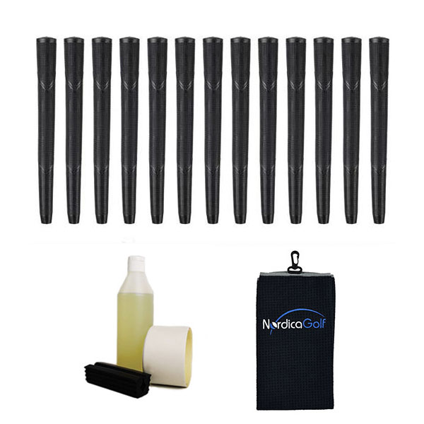Karma Arthritic Jumbo Grip kit - 13 grips, clamp, solvent, tape, towel