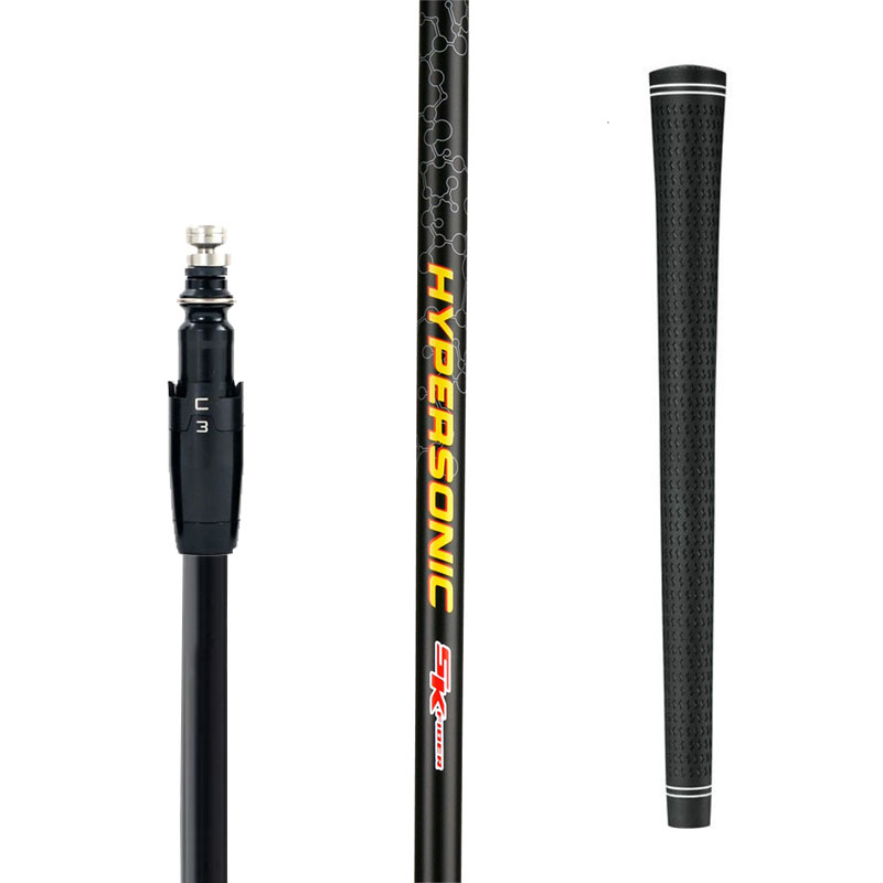 Replacement shaft for Titleist 818 H2 Hybrid (23°) Graphite Reg Flex (Golf Shafts) - Incl. Adapter, shaft, grip