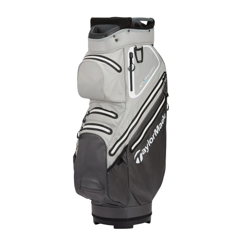 TaylorMade Storm Dry Cart Bag - Black/Grey/White