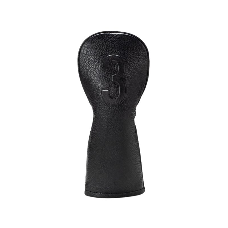 Vessel Lux EmbossÃ Headcover Black - FW #3