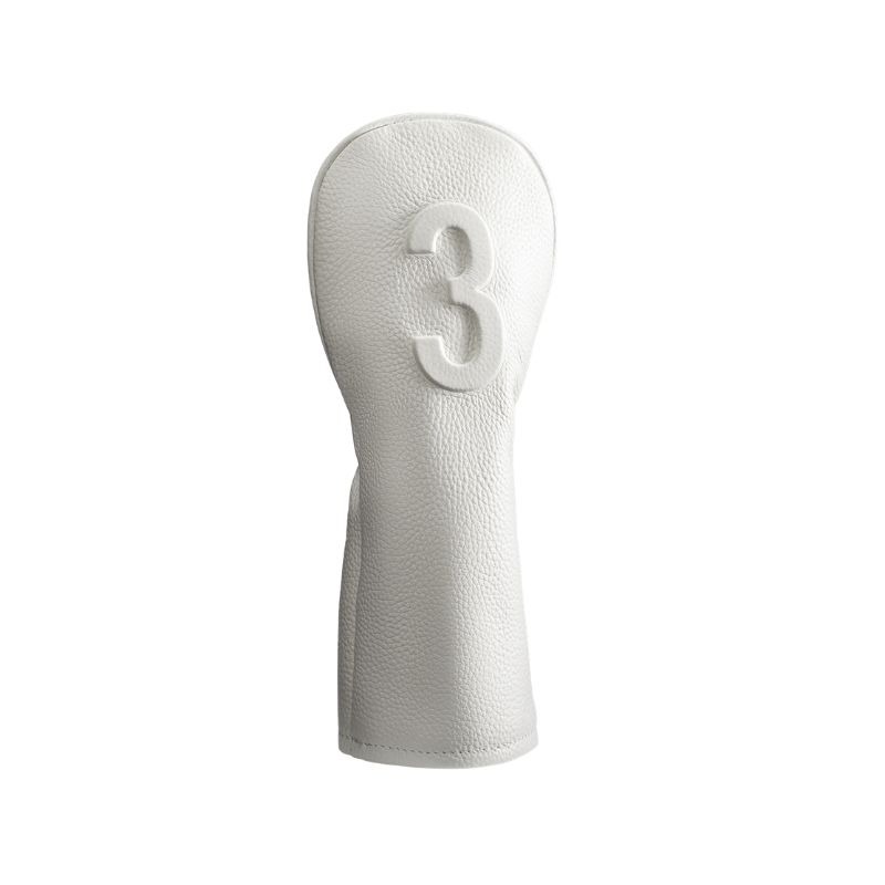 Vessel Lux EmbossÃ Headcover White - FW #3